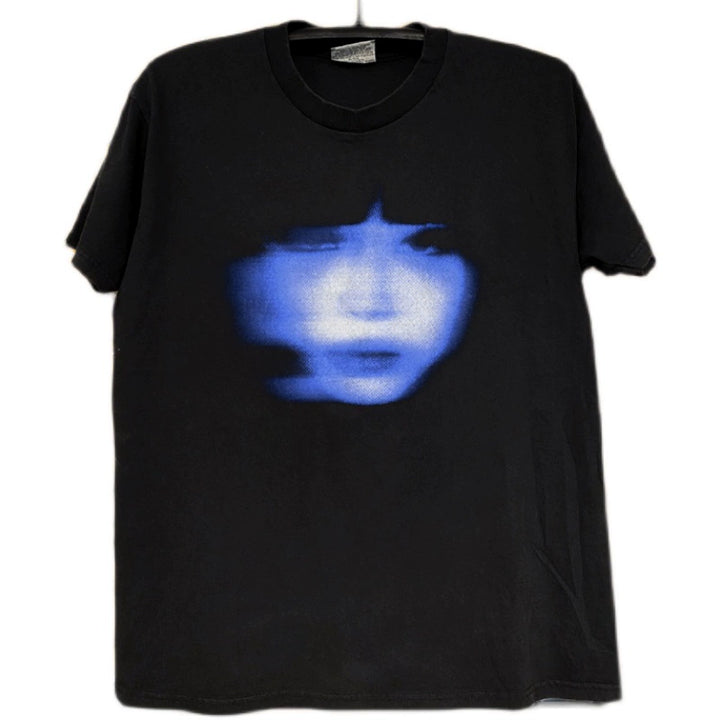 Vintage-Inspired Surrealist Portrait Graphic T-Shirt