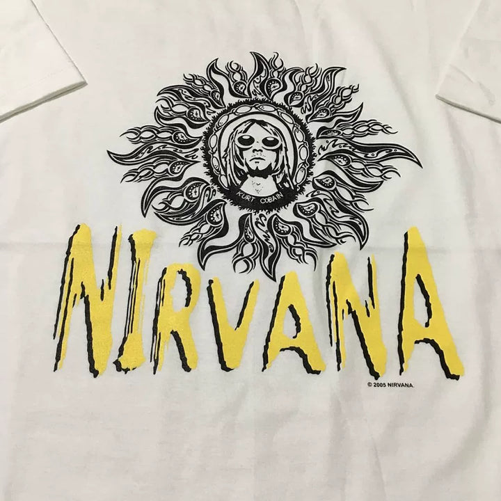 Nirvana Sun God Vintage Angel Band T-Shirt