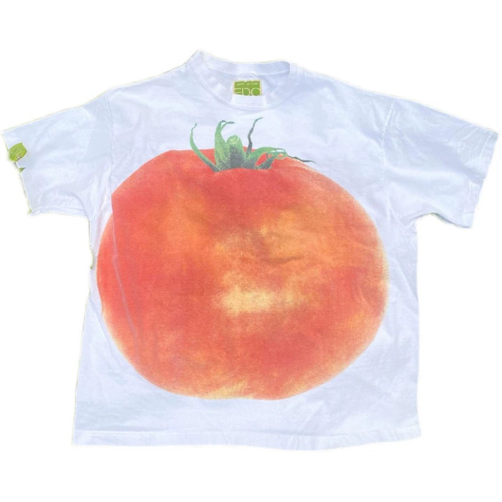 Bold Cotton Tomato Graphic Tee