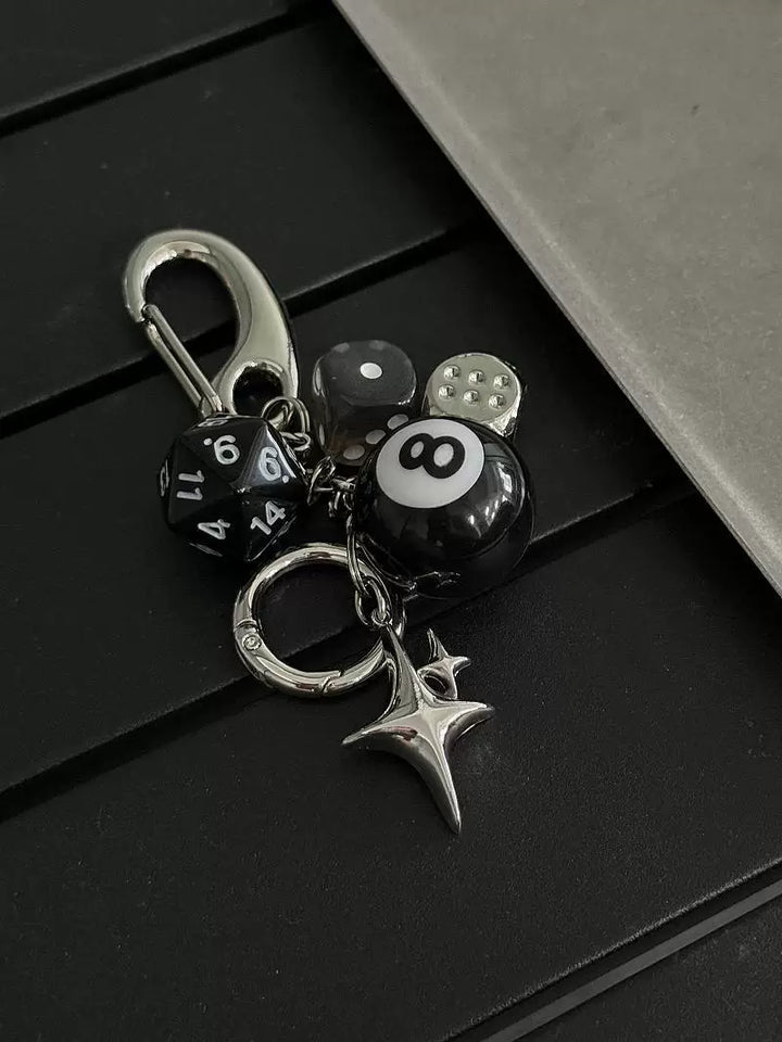 Lucky Element Pendant Key Charm