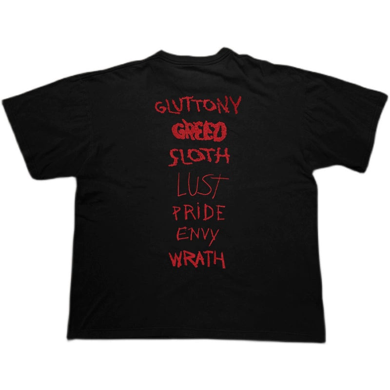 Dark Aesthetic Oversized Hip-Hop T-Shirt