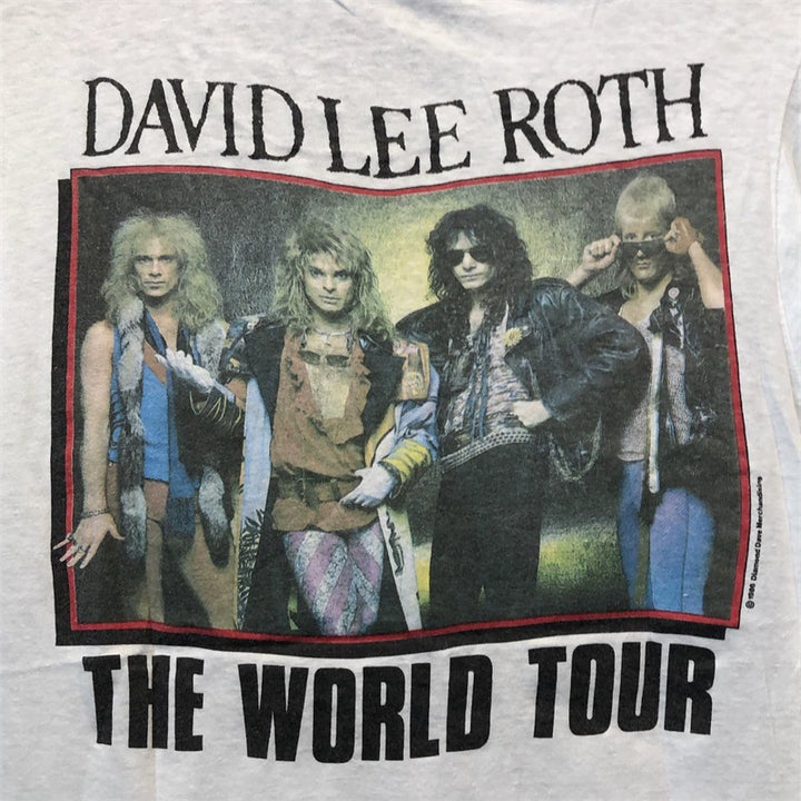 Dynamic David Lee Roth Band Portrait T-Shirt