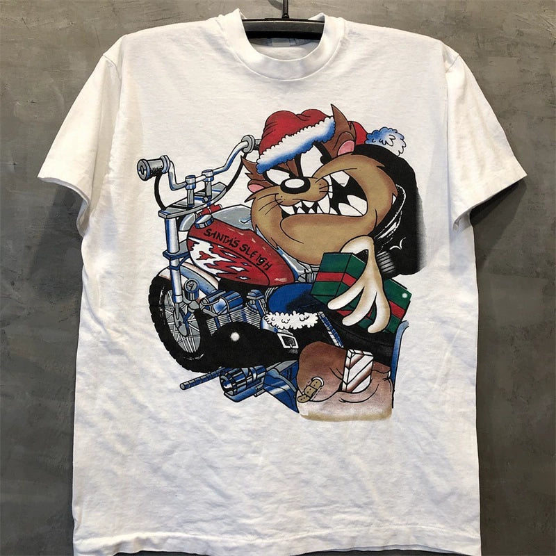 Retro Cartoon Vibes Graphic T-Shirt