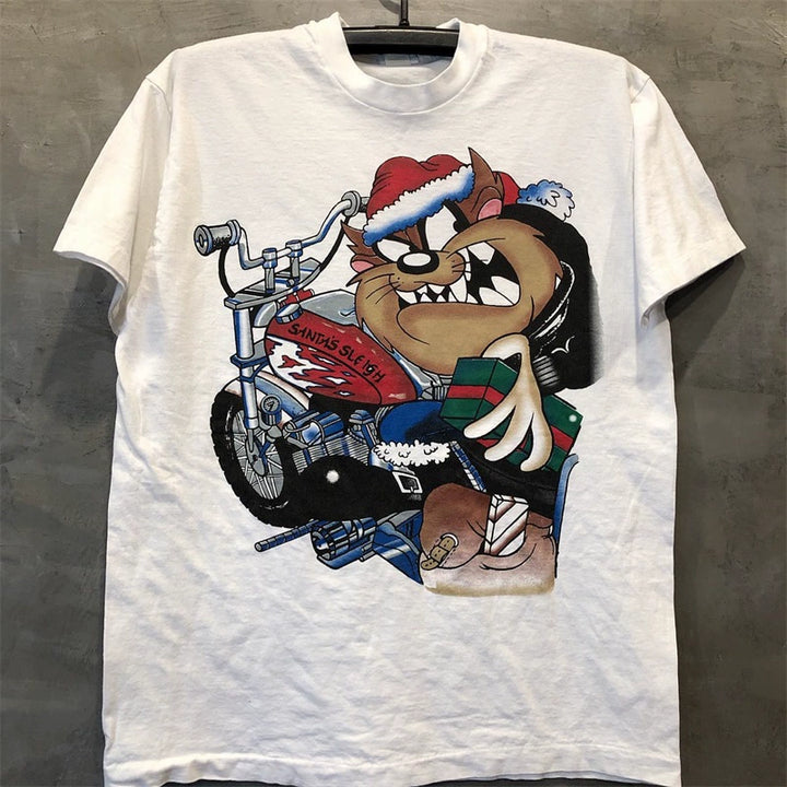 Vintage Cartoon Anime Graphic T-Shirt