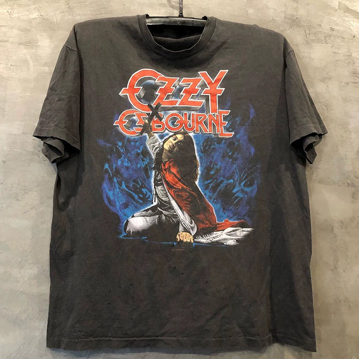 Ozzy Osbourne Vintage Heavy Metal Rock T-Shirt