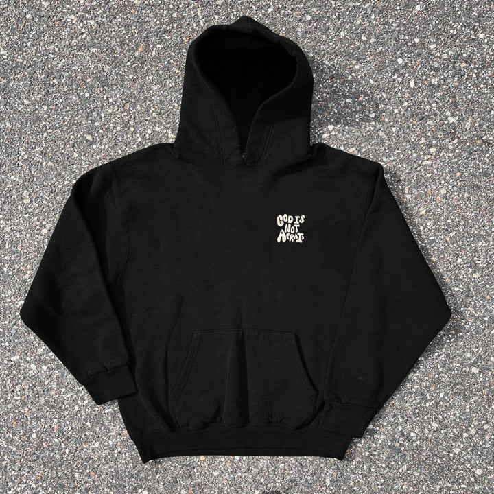 Minimalist Typography Graphic Hoodie