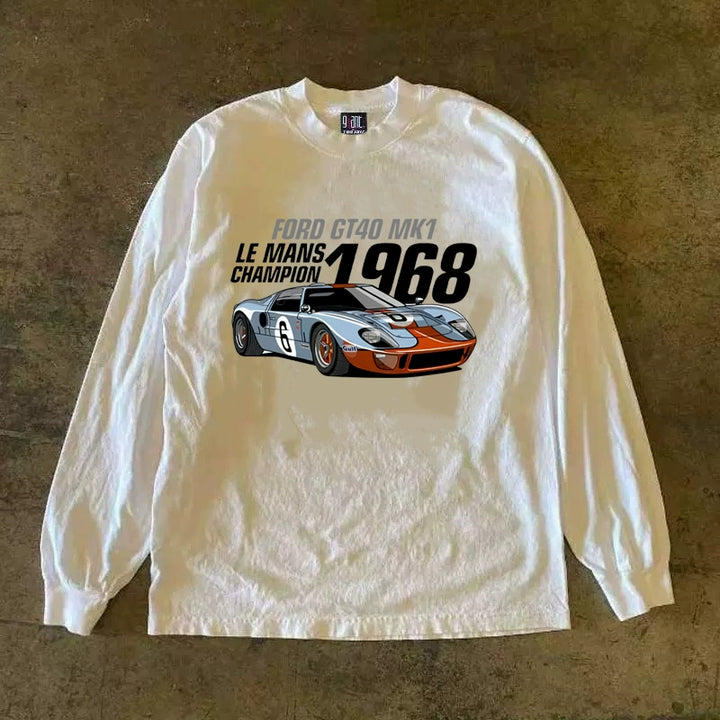 Autumn Vibes Graphic Long Sleeve T-Shirt