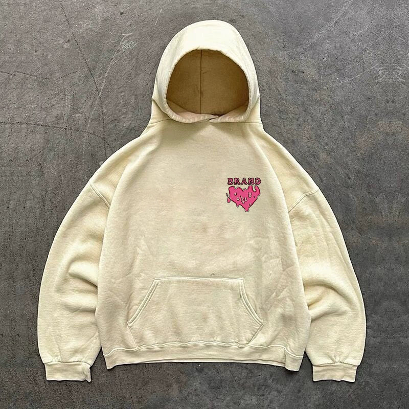 Melting Love Graffiti Hooded Sweatshirt