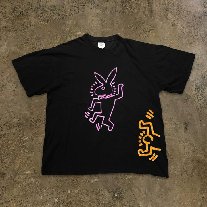 Keith Haring Inspired Bold Cotton Graphic Tee