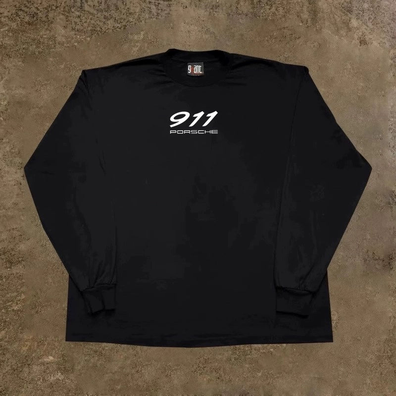 Classic 911 Graphic Long Sleeve T-Shirt