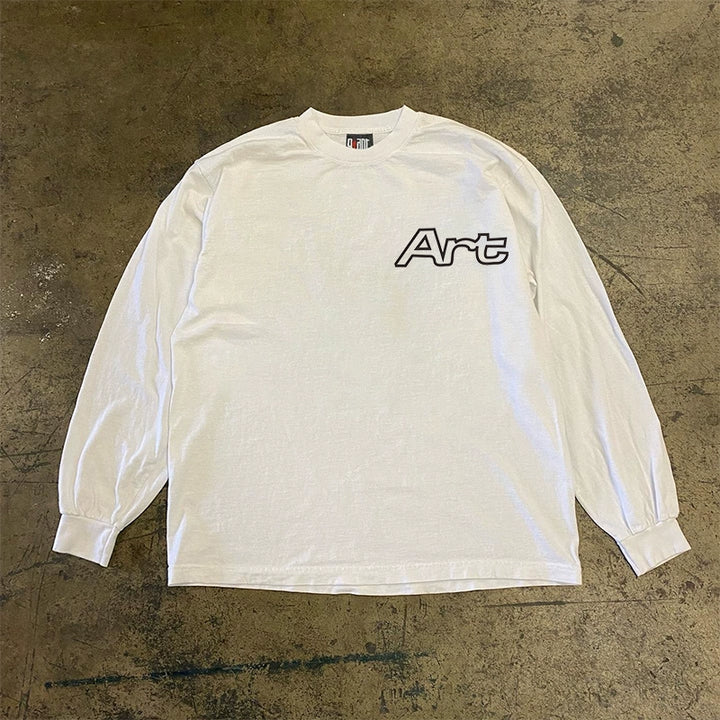 Urban Vibe Long Sleeve Graphic T-Shirt