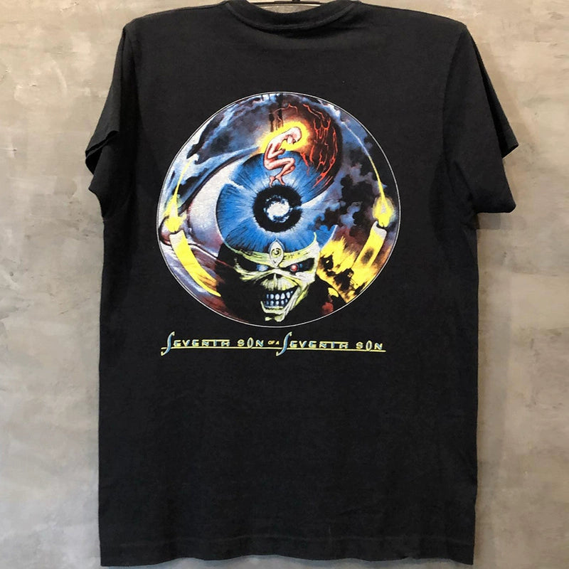 Iron Maiden Dynamic Flames Graphic T-Shirt