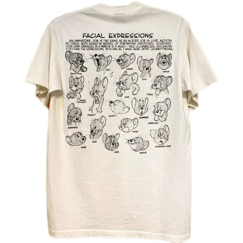Vibrant Cartoon Print Graphic Tee