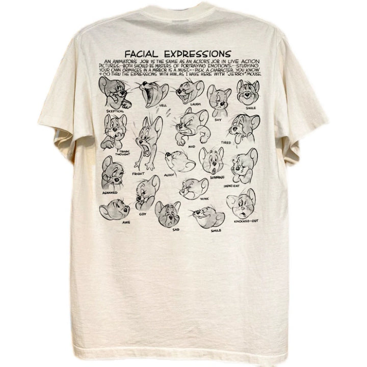 Vibrant Cartoon Print Graphic Tee