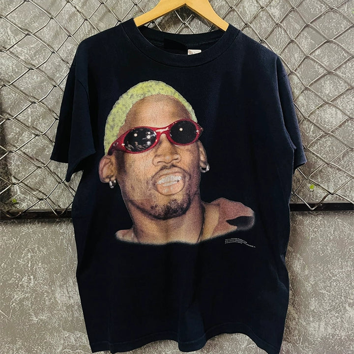 Rodman Big Bug Sporty Crew Neck T-Shirt