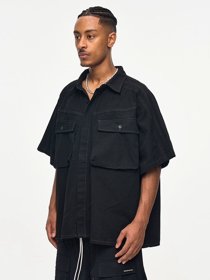 LEENJI Urban Heavy Pocket Shirt