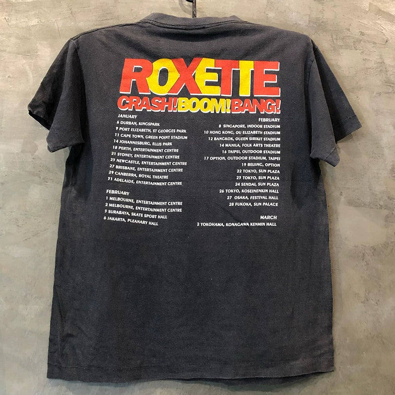 Roxette Vintage Rock Character Heavy Cotton T-Shirt