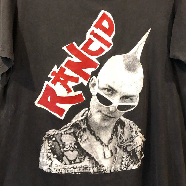 Rancid Punk Vintage Heavyweight Cotton T-Shirt