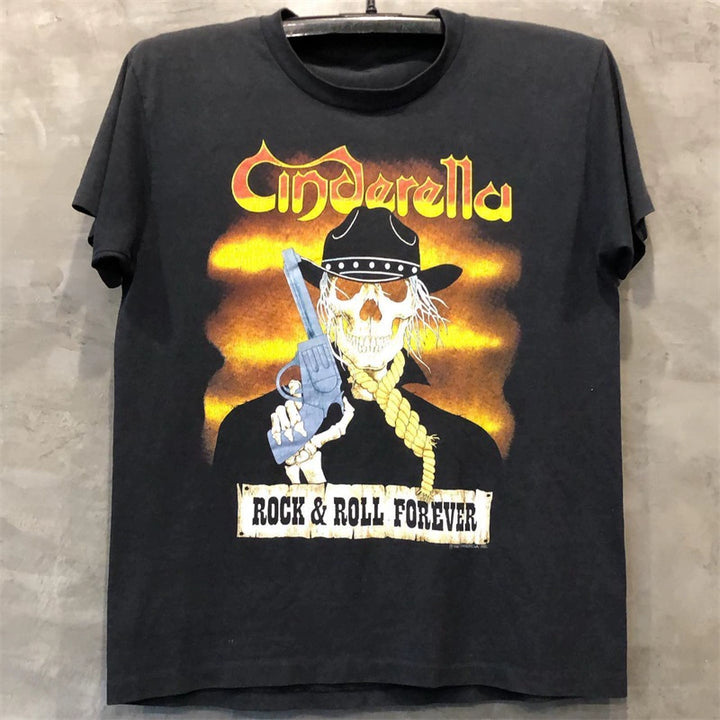 Cinderella Band Rock Vintage Graphic Tee