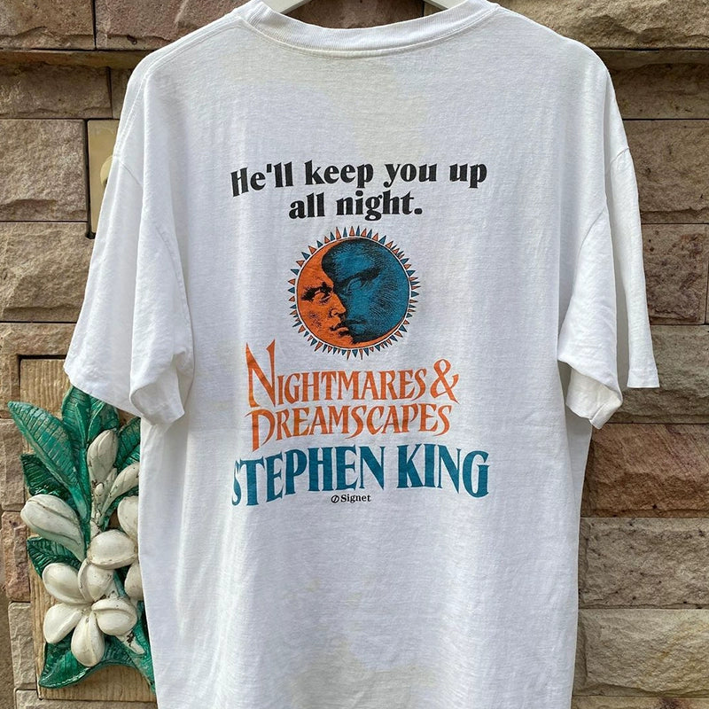 Stephen King Inspired Graphic Cotton T-Shirt