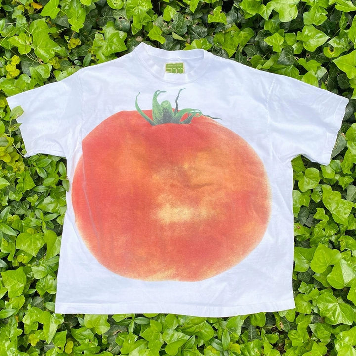 Bold Cotton Tomato Graphic Tee