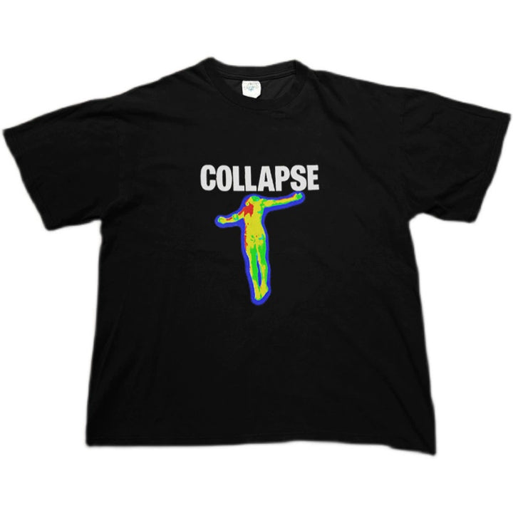 Neon Retro Hip-Hop Graphic Tee