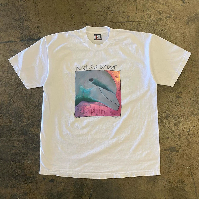 Dolphin-Inspired Heavyweight Impermeable Short Sleeve T-Shirt