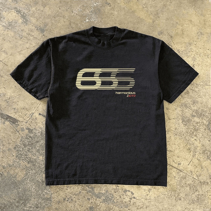 Harajuku-Inspired Graphic Short Sleeve T-Shirt