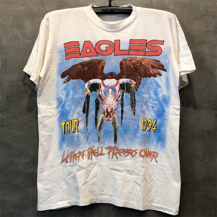 Eagles Street Rock Vintage Retro Hiphop T-Shirt