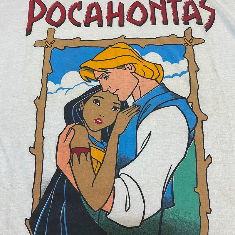 Pocahontas Romance Couples Anime Graphic T-Shirt