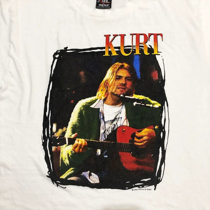 Vintage Nirvana Kurt Cobain Graphic Tee