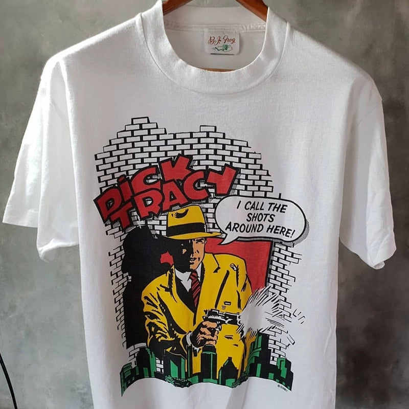 Dick Tracy Vintage Retro Detective Graphic T-Shirt