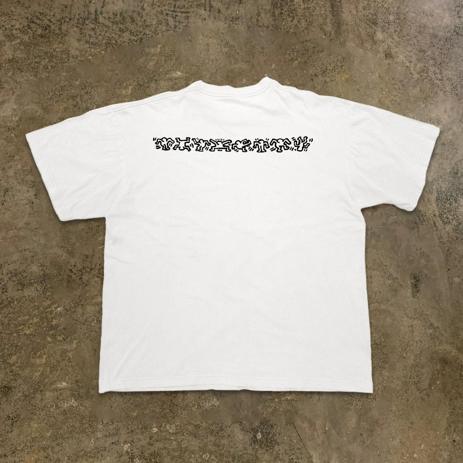 Keith Haring Graphic Art Short Sleeve T-Shirt