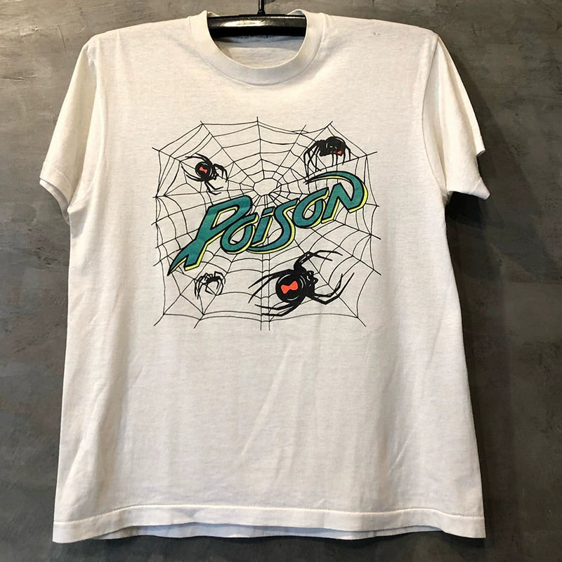 Poison Rock Band Retro Street Style Tee