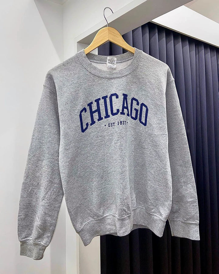 Fresh Lettered Grey Sweatshirt