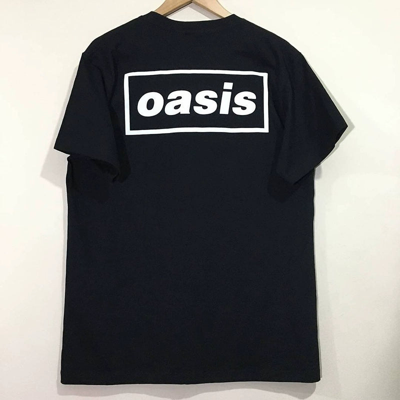 Oasis Rock Band Graphic Cotton T-Shirt