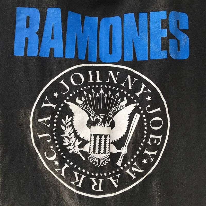 Ramones Retro Punk Cotton T-Shirt