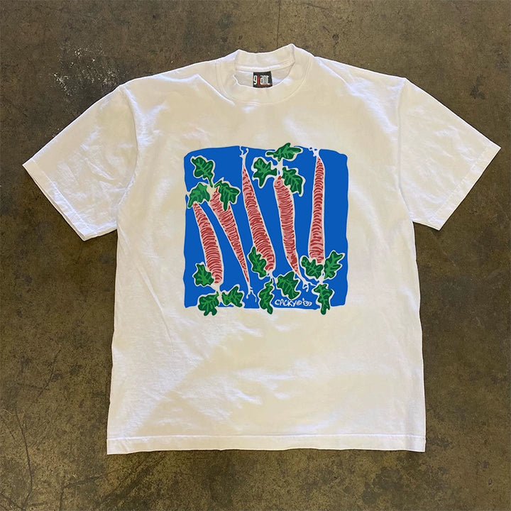 Carrot Harmony Hong Kong Style Graphic Tee