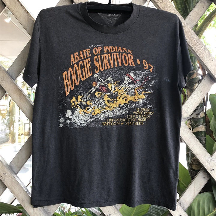 Vintage Rock Boogie Graphic T-Shirt