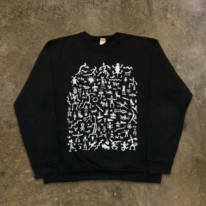 Playful Illustration Street Art Sweatshirt