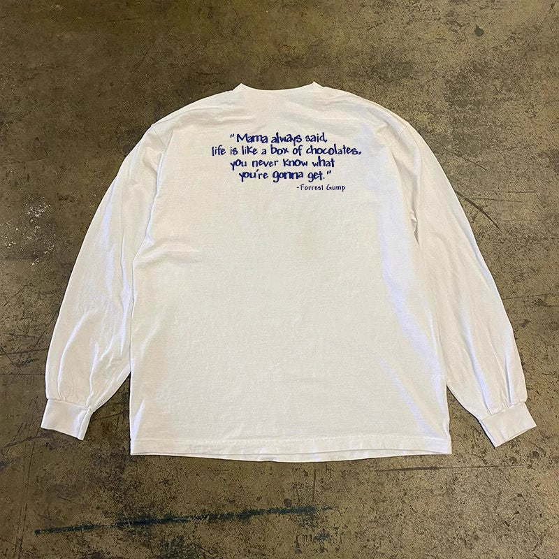 Classic Cotton West Coast Long Sleeve Tee
