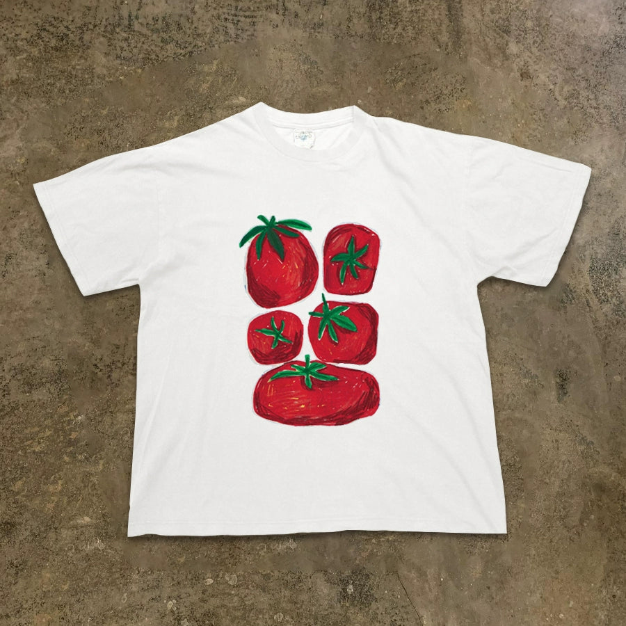 Vintage-Inspired American Tomato Graphic Tee