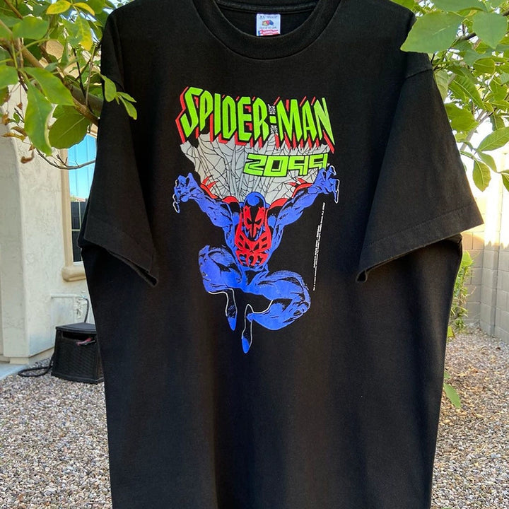 Spider-Man2099 Urban Street Art Short-Sleeved T-Shirt