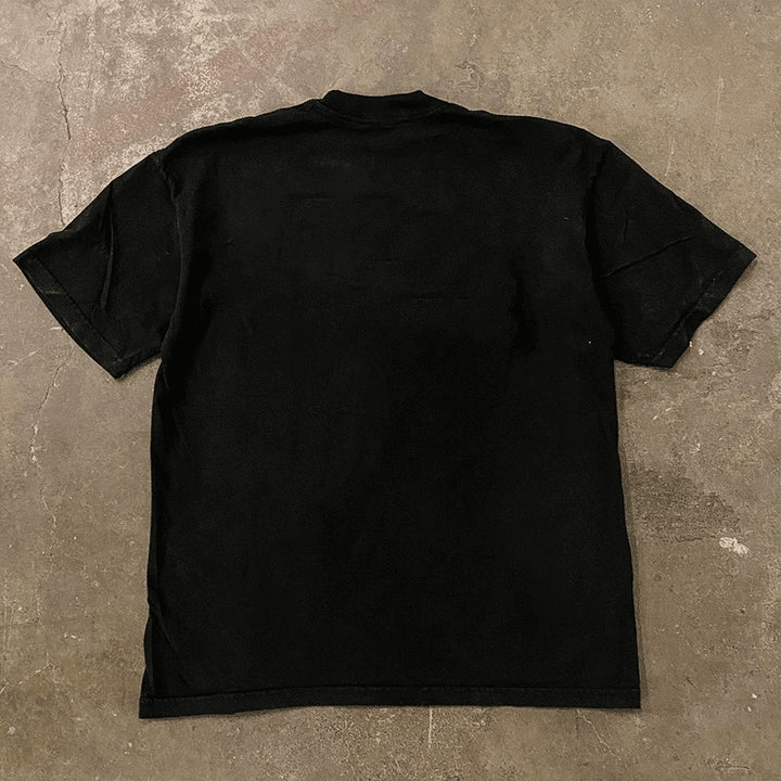 Versatile Heavyweight Cotton Short-Sleeved T-Shirt