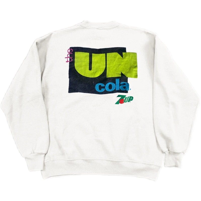 Unlettered Design Round Neck Sweatshirt