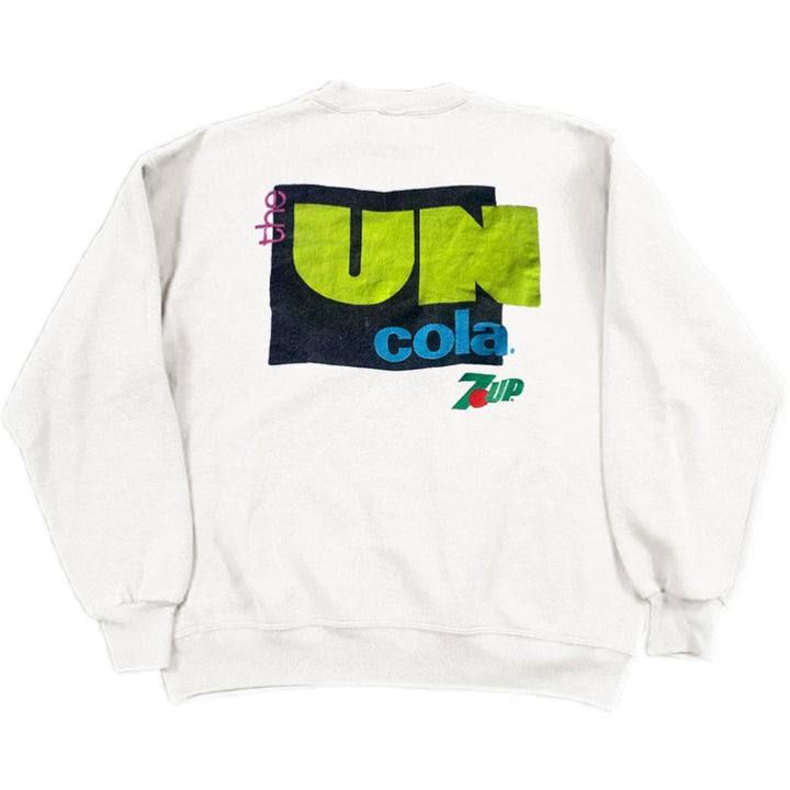 Unlettered Design Round Neck Sweatshirt