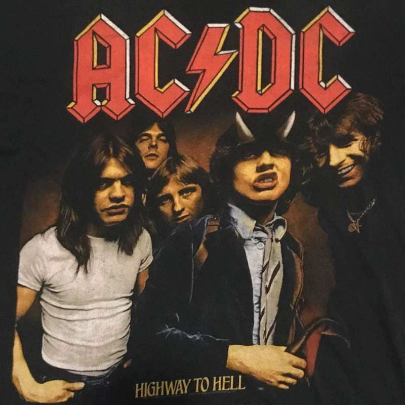 Rock Legend ACDC Classic Short-Sleeved T-Shirt