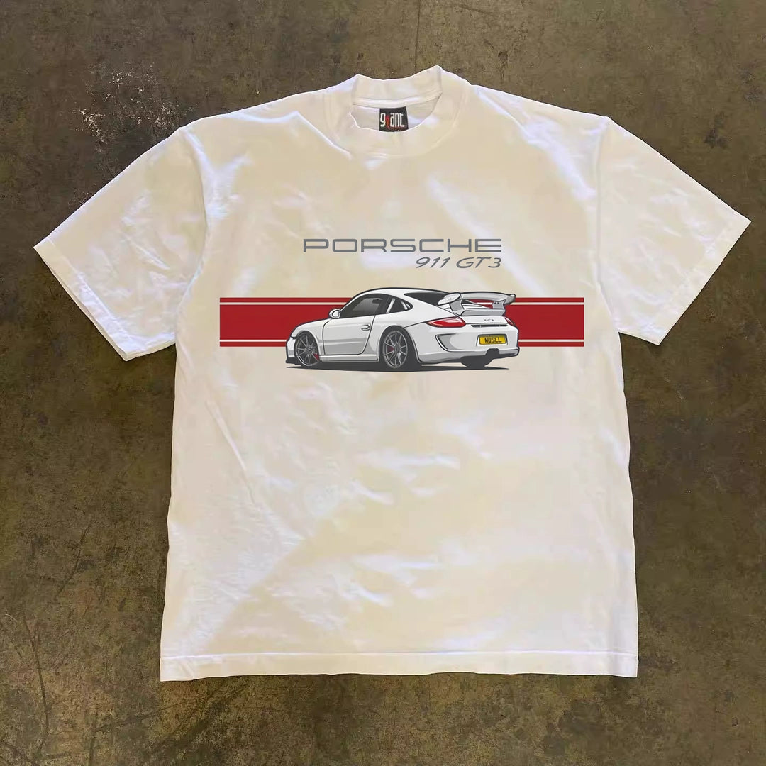 Bold Cotton Street Racer Graphic T-Shirt