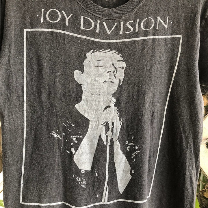 Joy Division Happy Squad Vintage Portrait Tee