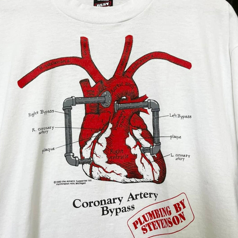 Heart Anatomy Graphic Tee